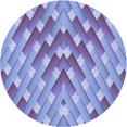 thumbnail image 1 of Ahgly Company Tapis Rond Lavable en Machine Intérieur Transitionnel Bleu Ardoise, 4 Pieds Rond, 1 of 7
