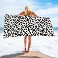 thumbnail image 2 of RXIRUCGD Multicolor Microfiber Beach Towel Bath Towel Beach Blanket Shawl Wipe Sweat Towel Pool Towel, 2 of 3