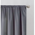 thumbnail image 2 of Eclipse Draft Stopper 63" Room Darkening Rod Pocket Window Curtains Panel, 2 of 3