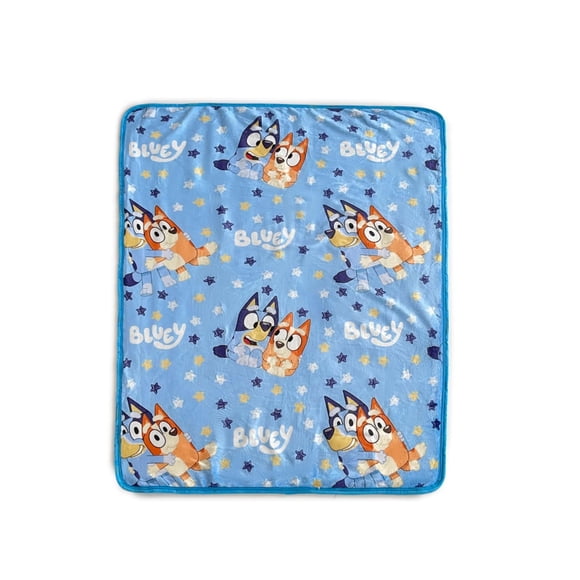 Northwest Bluey Silk Touch Sherpa Throw Blanket,