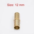thumbnail image 1 of 6, 8, 10, 12Mm Brass Hose Connector Fittings Straight Connection Connectors, 1 of 6