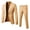 L-Khaki, variant on Kcodviy Men’S Suit Slim 2 Mens Suit Separates Slim Fit Piece Suit Business Wedding Big and Tall Suits Party Jacket Vest & Mens Blazers Slim Fit Pants Coat