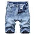 thumbnail image 1 of TopLLC Mens Shorts, Men Pant Shorts Men's High-end Ripped Personality Camouflage Stitching Trend Shorts, 1 of 8