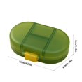 thumbnail image 3 of Portable Vitamin Organizer 8 Compartment Pill Box, Sealed Humidity Proof Case, Daily Supplement Storage for Travel Home Use, 3 of 8