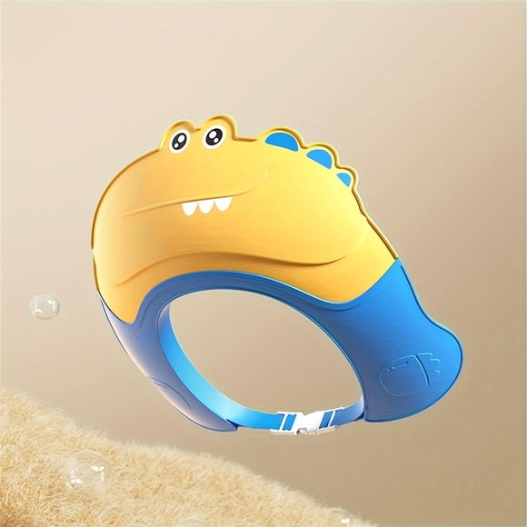 Chapeau de Shampoing pour Bébé Ajustable pour Bouclier d'Eau de Bain pour Tout-Petits et Enfants, Oreille pour une Expérience de Shampoing Facile