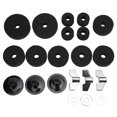 thumbnail image 2 of Hi Hat Clutch Felt,21Pcs Cymbal Replacement Accessories Hi Hat Cup Felt Drum Felt Pad Kit Leading Edge Technology, 2 of 14
