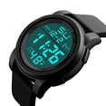 thumbnail image 3 of (2-Pack) Rinsvye Wrist Watch Digital Men Digital Watch Womens Analog Sport Men's Watch Digital Wrist Watches atomic Watch Alarm Watches for Men Wrist Stopwatch Men, 3 of 5
