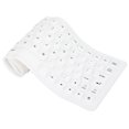 thumbnail image 3 of Roll Up Keyboard  Flexible Keyboard Silicone Silicone Keyboard Fully Sealed Design Lightweight Portable Silent Soft Comfortable Usb Wired Silicone Keyboard For Pc, 3 of 8