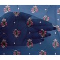 thumbnail image 4 of oneOone Viscose Chiffon Fabric Diamond & Paisley Block Printed Fabric 1 Yard 42 Inch Wide, 4 of 4