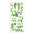 thumbnail image 1 of PEONAVET Decorative Stickers Ribbon Colorful Stickers Diy Photo Decoration Stickers Pvc Stickers, 1 of 1