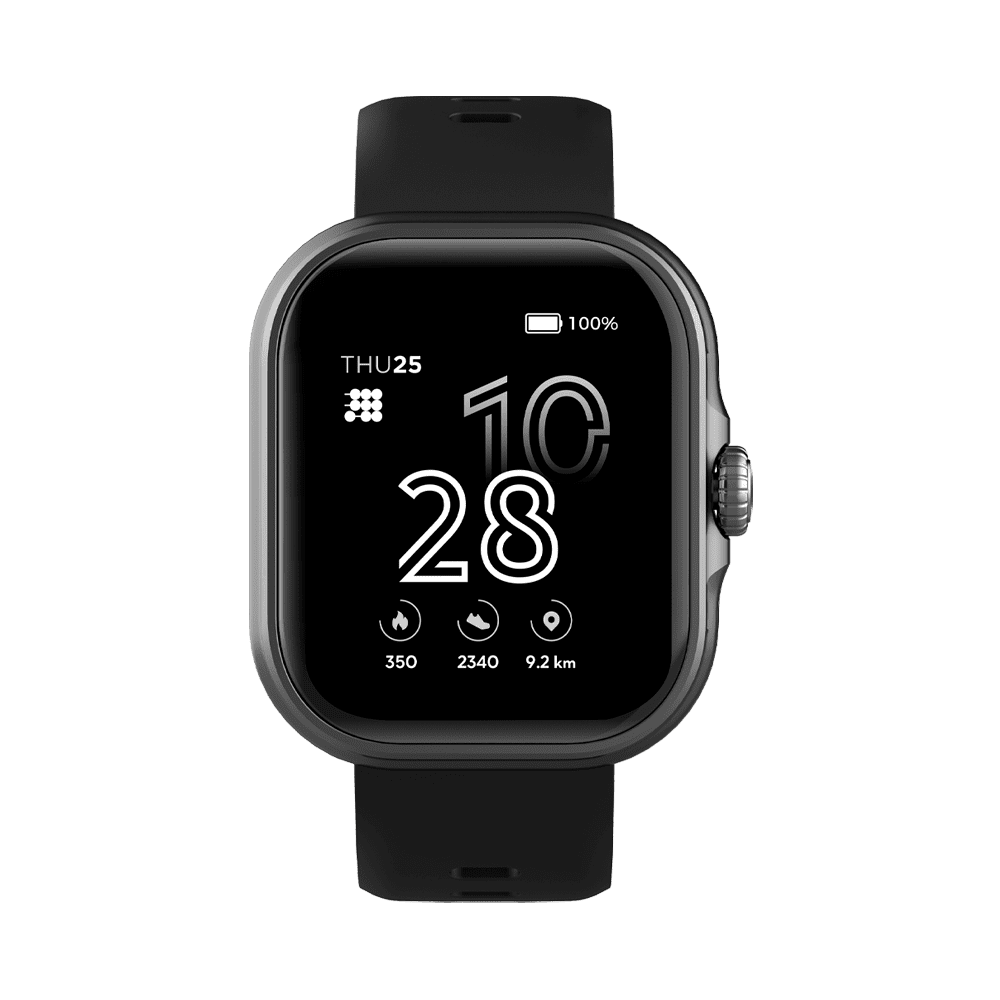 Cubitt VIVA Smartwatch / Fitness Tracker with 1.84" Touch AMOLED Screen Black