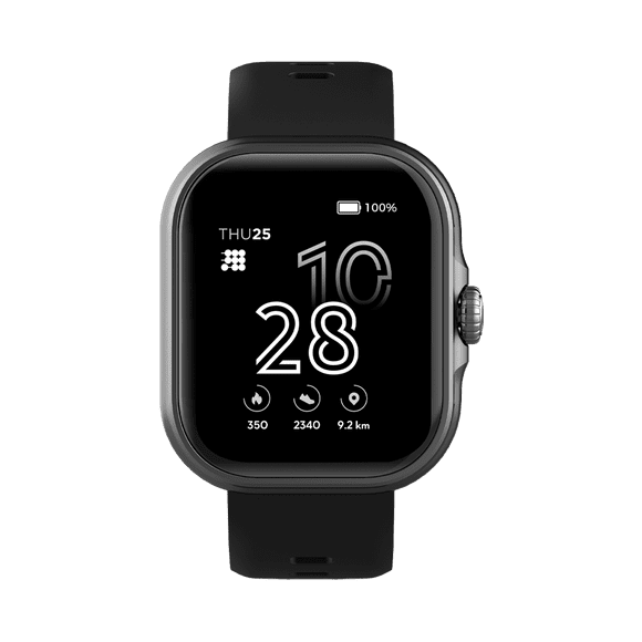 Cubitt VIVA Smartwatch / Fitness Tracker with 1.84" Touch AMOLED Screen Black