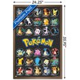 thumbnail image 2 of Pokémon - All Time Favorites Wall Poster, 14.725" x 22.375" Framed, 2 of 4