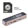 thumbnail image 2 of Amdohai Enregistreur Vocal Numérique Dictaphone Audio Lecteur MP3 Disque Flash USB pour Réunion, 2 of 8