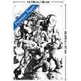 thumbnail image 2 of Marvel Sketch - Group Wall Poster, 14.725" x 22.375" Framed, 2 of 4