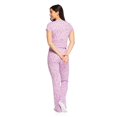 thumbnail image 3 of No Boundaries Women's Pointelle Tee 2-Piece Set, 3 of 6