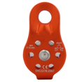 thumbnail image 3 of 26KN Aluminium Alloy Heavy Duty Single Swivel Rope Pulley Block For 12mm Rope Climbing, 3 of 8