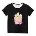 thumbnail image 1 of Chandails pour Filles Tout-Petits Enfants Garçons Filles Mignon Col Rond Imprimé Manches Courtes Haut, 1 of 1