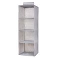 thumbnail image 1 of 5/4/3 Layers Organizer Drawer Type Shelves Hanging Wardrobe Shoe Garment Organiser Storage Clothes Laundry Basket Cosmetics Storage Box, 1 of 8