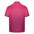 thumbnail image 4 of Birdeem Chemises pour Hommes T-Shirt Décontracté à Manches Courtes Dégradé avec Boutons, 4 of 12