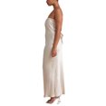 thumbnail image 4 of Faithtur Nouvelle Mode Femmes Robe Sans Manches Robe Sans Bretelles Couleur Unie Élégante une Pièce, Robe de Banquet de Mariage Cocktail Party, 4 of 5