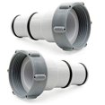 thumbnail image 1 of Intex Adaptateur de Tuyau avec Collier pour Pompes à Connexion Filetée (Paire) (Lot de 3), 1 of 5
