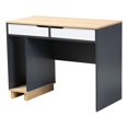 thumbnail image 1 of Bowery Hill Modern 2-Drawer Engineered Wood Computer Desk in Gray/Oak, 1 of 8