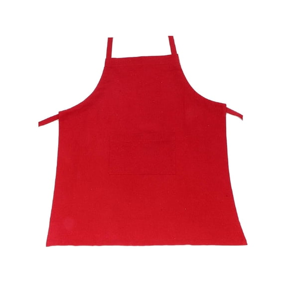Polycoton Tablier Avec Poche (Rouge)