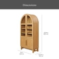 thumbnail image 4 of Better Homes & Gardens Juliet Kitchen Rounded Arch Cabinet, 4 of 15