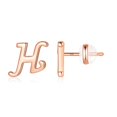 thumbnail image 1 of CHOK Sterling Silver Stud Earrings  14K Gold, 1 of 6