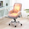 thumbnail image 2 of J Heated Lumbar Support Cushion With Fast Warm Up, Adjustable Heating Pad, Machine Washable Cover For Office Chair, Car Seat, Wheelchair And Home Use, Relieves Back Pain, 2 of 5