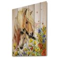 thumbnail image 1 of Design Art - Horse and Foal with Meadow, 1 of 5