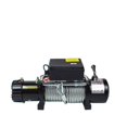 thumbnail image 1 of 3000 Lbs 12V 24V Winch Car Electric Winch Handle/wireless Wire Rope ATV Winches For Off-road Vehicle Self-rescue Electric Hoist ,Powerful Pulling Performance, 1 of 4