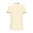 thumbnail image 3 of Men Casual Stripe Printed Button Short Sleeve Turndown Collar Blouse Shirt, 3 of 5