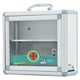 thumbnail image 2 of First Aluminum Alloy First Aid Kit Wall Mounted Medicine Box Portable First Aid Case, 2 of 5