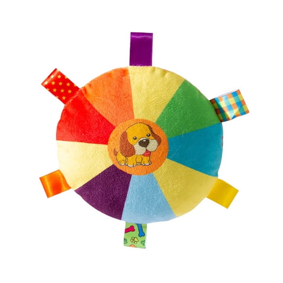 TIELUTT Dog Plu.sh Squeaky Flyi.ng Di.sc Toy Interactive Self Entertainment Boredom Buster Teeth Outdoor for Dogs Dog for Puppies No Squeaker Dog Games Small Dogs Chew for Puppies Large Breed Squeaky