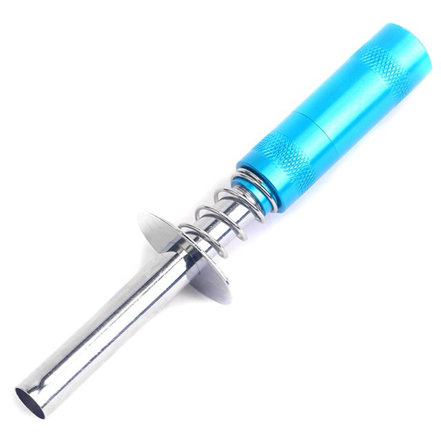 1 Pcs AA Battery Glow Plug Igniter Ignition Starter Tools for 1: 10 RC Car Blue & 1 Pcs Central Driving Shaft