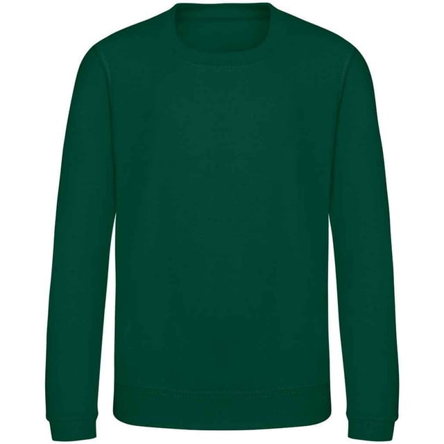 AWDis Just Hoods Boys/Girls Plain Crew Neck Sweatshirt
