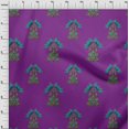 thumbnail image 3 of oneOone Cotton Poplin Fabric Leaves|Bird & Floral Block Fabric Prints By Yard 56 Inch Wide, 3 of 4