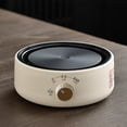 thumbnail image 1 of FHBVT Mini Electric Stove Portable, Three-Stage Adjustable Heat Knob Explosion-Proof Panel Even Heating for Boiling Simmering Frying, Compact Kitchen Countertop Hot Plate Cooking Home Dorm, 1 of 7