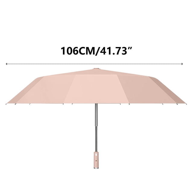 Portable Fan Rechargeable Umbrella Sun Protection with Fan Umbrella 3-In-1 Fan and Nebulizer Umbrella Ultraviolets Folding Automatic Rechargeable Umbrella Portable Travel Fishing Golf