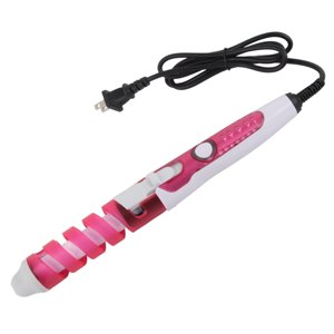 Dioche La baguette de curling, la baguette électrique de curling des cheveux, spirale de cheveux Curler Curling Iron Hairstyling Tool pour tous les types de cheveux
