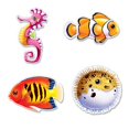 thumbnail image 2 of Beistle 54372 sous les Découpes de Poissons de Mer - Pack de 12, 2 of 3