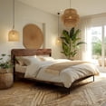 thumbnail image 3 of Acacia Frida with headboard - Queen - Caramel, 3 of 5
