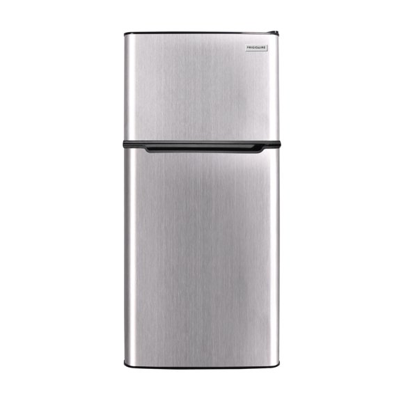 Remis à Neuf Frigidaire EFR463-6COM Réfrigérateur Compact 2 Portes de 4,5 Pi3, Design Platine
