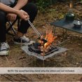 thumbnail image 4 of CAMPINGMOON SOLO-202 Foyer Compact pour Cuisson Intérieure et Extérieure, Acier Inoxydable, Portable avec Sac de Rangement, Options de Taille (P/G), Charge Max 10 kg, 4 of 7