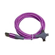 EGNMCR Fast Charging Three-in-one Retractable Usb Charging Cable For Android,, Type-c Data Cable data cable