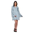 thumbnail image 2 of Moomaya Robe à Manches Longues Évasées pour Femmes, Décontractée, Imprimée, d'Été, Plissée, Kurta, 2 of 6