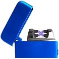 thumbnail image 4 of USB Plasma Lighter Flameless Electric Double ARC Dual Pulse Torch Rechargeable Lithium Power Battery (Infinity - Business Blue), 4 of 6