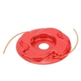 thumbnail image 3 of Weeds Wacker Head, Universal Red Iron Lawn Mower Weeder Trimmer Head Replacement Easy Installation and Disassembly for Garden, 3 of 7